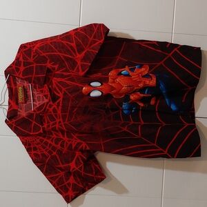 Vintage 2003 Marvel Spiderman Hawaiian Shirt